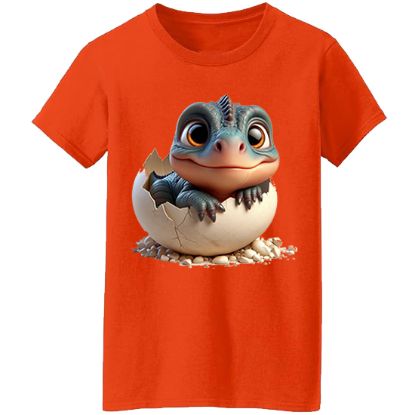 Picture of Smiling Baby Dinosaur Hatchling T-Shirt- copy