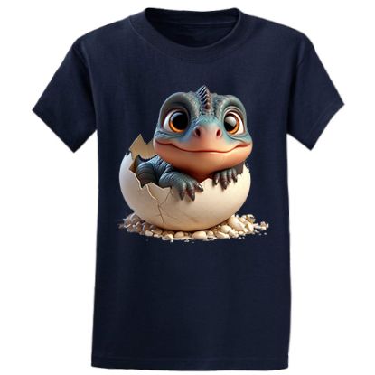 Picture of Smiling Baby Dinosaur Hatchling T-Shirt- copy