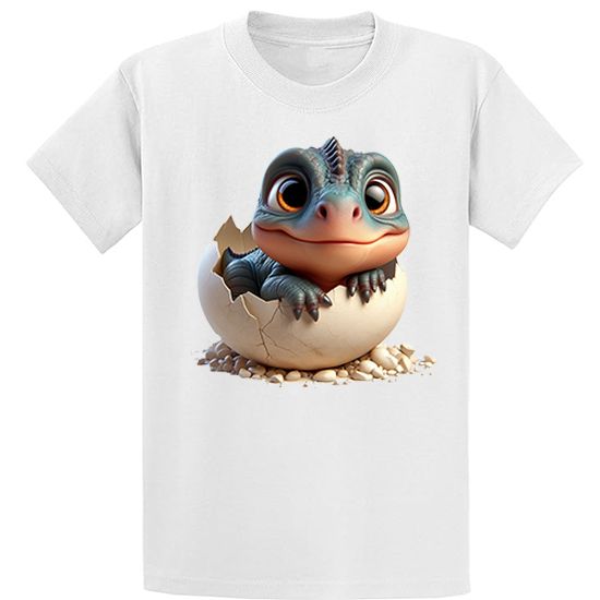 Picture of Smiling Baby Dinosaur Hatchling T-Shirt- copy