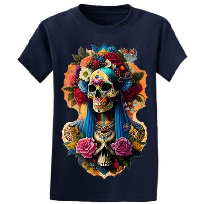 Picture of "Day of the Dead Sugar Skull" Unisex T-Shirt