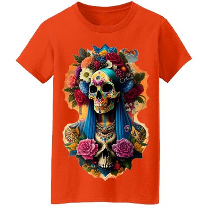 Picture of "Day of the Dead Sugar Skull" Unisex T-Shirt