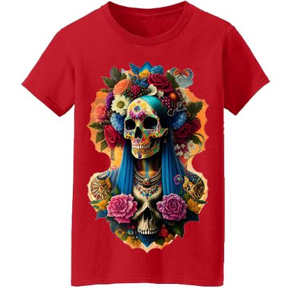 Picture of "Day of the Dead Sugar Skull" Unisex T-Shirt