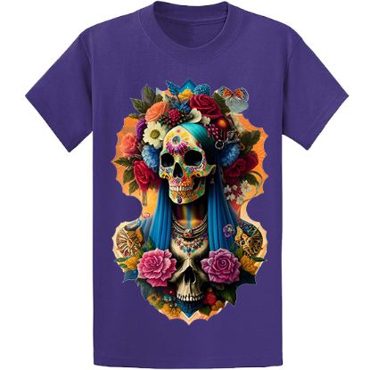 Picture of "Day of the Dead Sugar Skull" Unisex T-Shirt