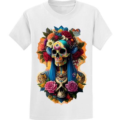 Picture of "Day of the Dead Sugar Skull" Unisex T-Shirt