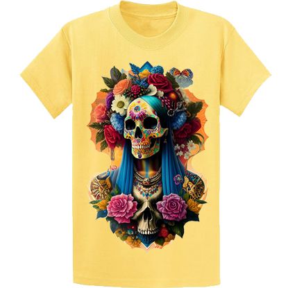 Picture of "Day of the Dead Sugar Skull" Unisex T-Shirt