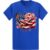 Picture of American Flag Bleeding Rose with Butterflies Unisex T-Shirt