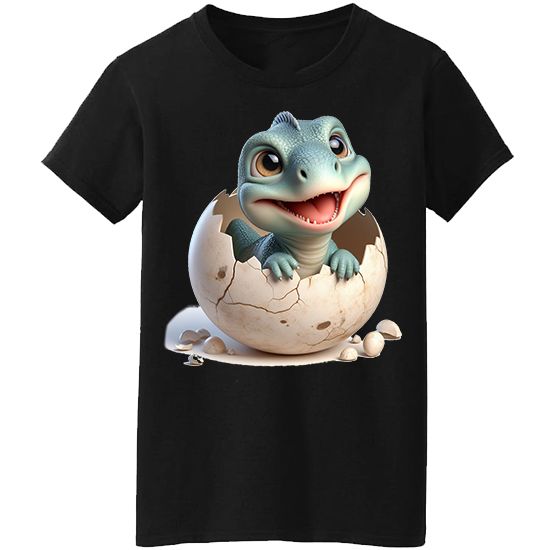 Picture of Adorable Baby Dinosaur Hatchling T-Shirt