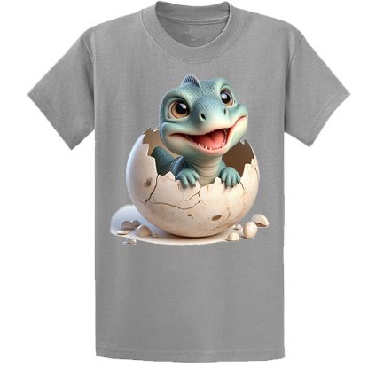 Picture of Adorable Baby Dinosaur Hatchling T-Shirt