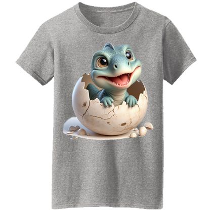 Picture of Adorable Baby Dinosaur Hatchling T-Shirt