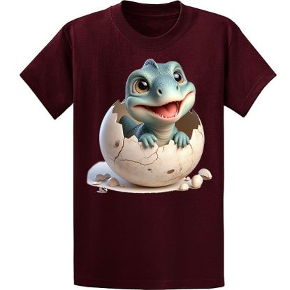 Picture of Adorable Baby Dinosaur Hatchling T-Shirt