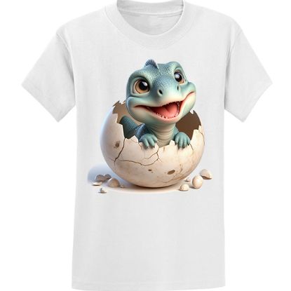 Picture of Adorable Baby Dinosaur Hatchling T-Shirt