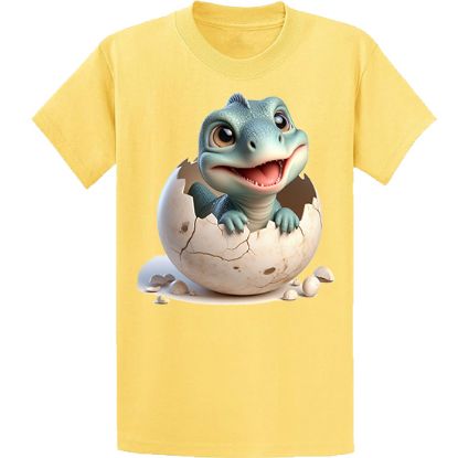 Picture of Adorable Baby Dinosaur Hatchling T-Shirt