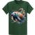 Picture of Cosmic Splash Manatee T-Shirt - Vibrant Oceanic Art