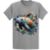 Picture of Cosmic Splash Manatee T-Shirt - Vibrant Oceanic Art