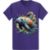 Picture of Cosmic Splash Manatee T-Shirt - Vibrant Oceanic Art