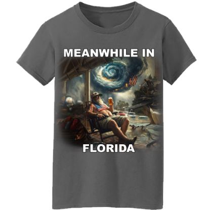 Picture of "Old Florida Vibes" – Surviving the Storm T-Shirt