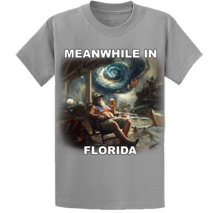 Picture of "Old Florida Vibes" – Surviving the Storm T-Shirt