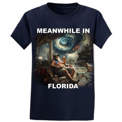 Picture of "Old Florida Vibes" – Surviving the Storm T-Shirt