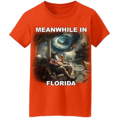 Picture of "Old Florida Vibes" – Surviving the Storm T-Shirt