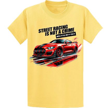 Picture of Street Racing Rebel - "Not a Crime" T-Shirt