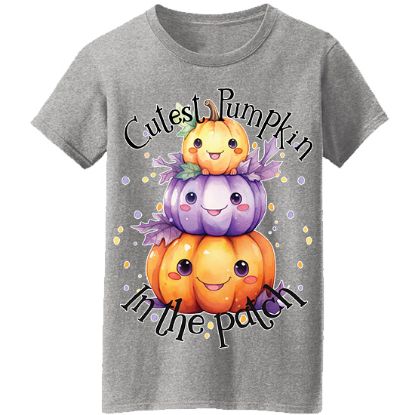 Picture of Cutest Pumpkin in the Patch Halloween T-Shirt