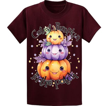 Picture of Cutest Pumpkin in the Patch Halloween T-Shirt