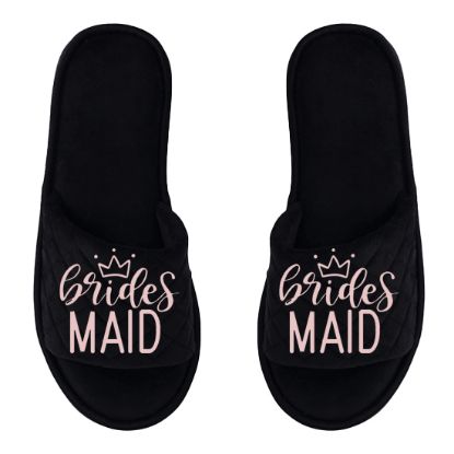 Picture of Personalized Women's Quilted Slippers